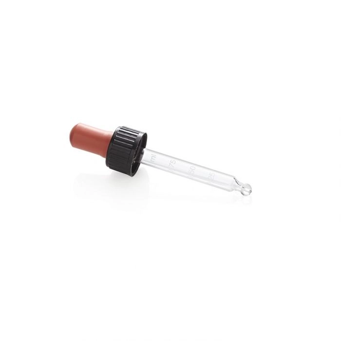 Spinnrad Tropfpipette grad. 1 ml für 10 und 20 ml Flasche Online