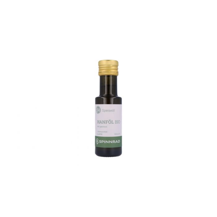 Spinnrad Bio Hanföl, kalt gepresst 100 ml – nativ, 100% natürlich Blitzangebot