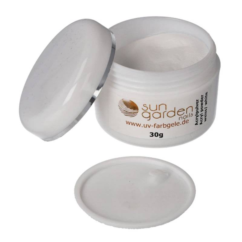 Sun Garden Nails Nagel Acryl Pulver weiß Letzte 2 Tage