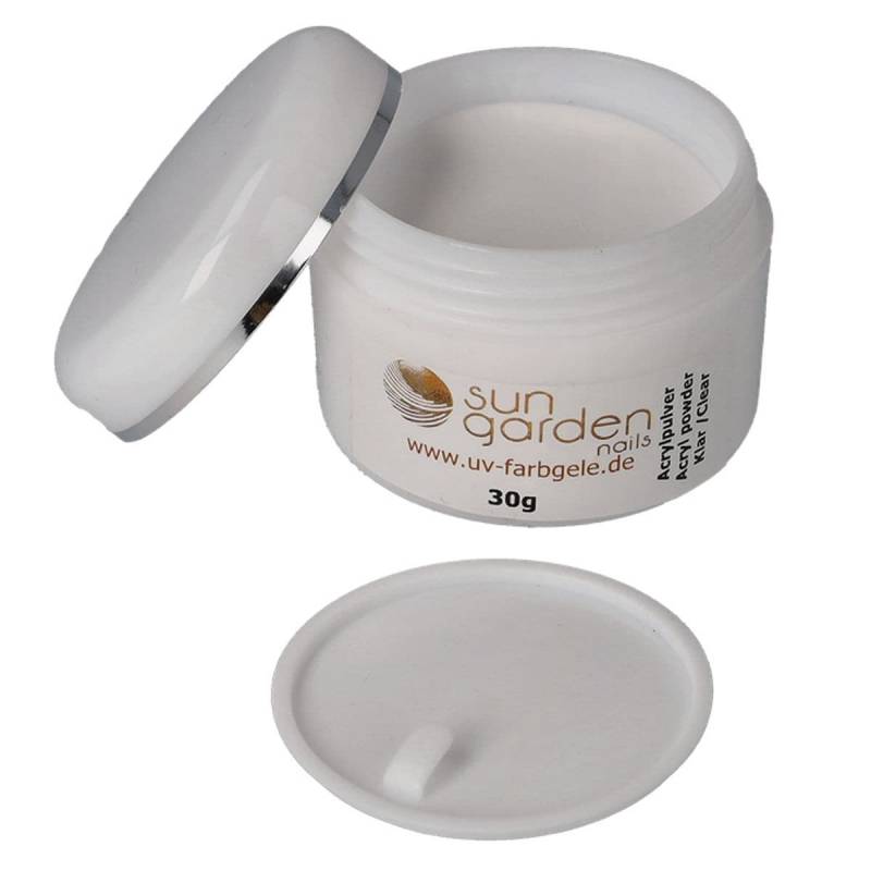 Sun Garden Nails Nagel Acryl Pulver klar Zeitbegrenzte Promotion