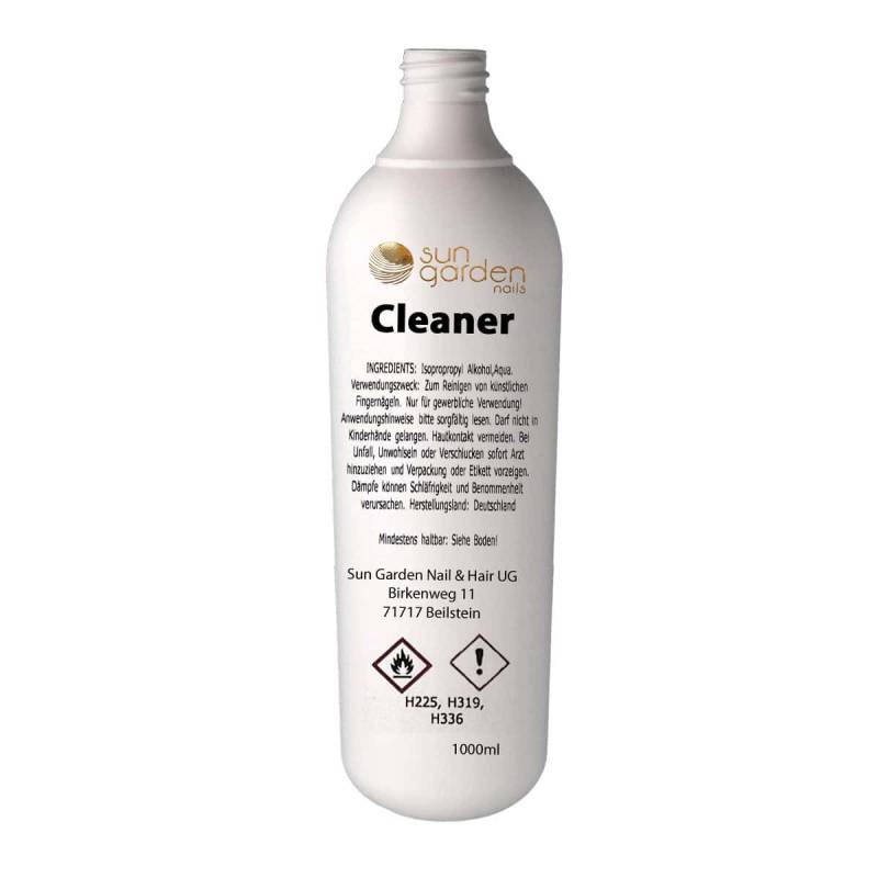Sun Garden Nails 1000ml Nagelreiniger Cleaner Vierteljährliche Förderung
