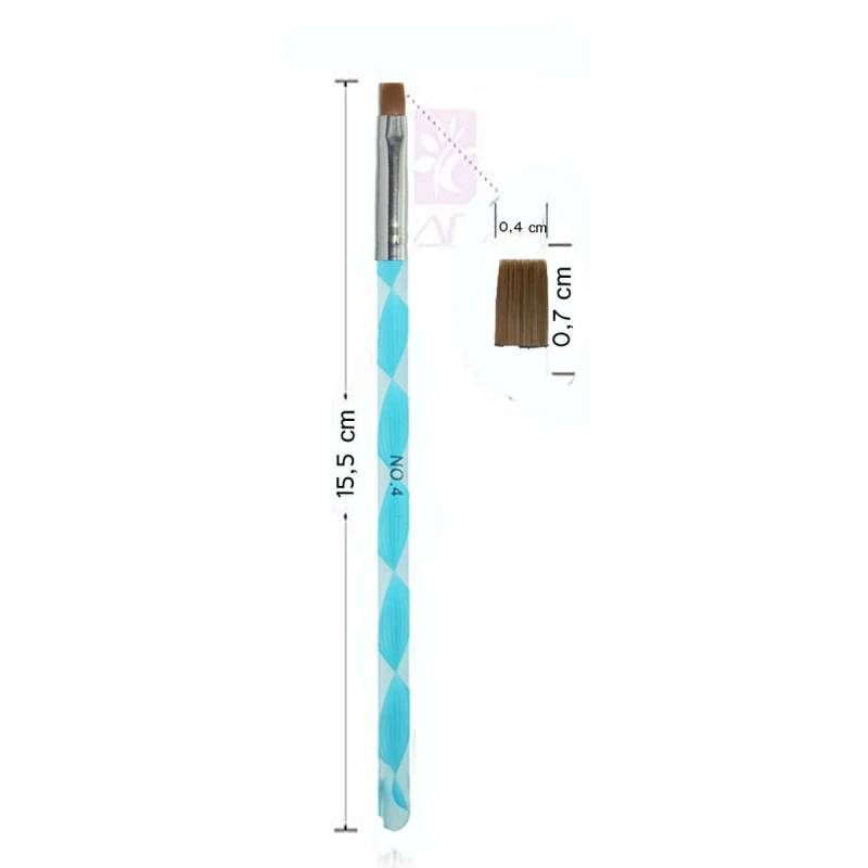 Sun Garden Nails Gelpinsel aus Echthaar - Square Verkauf