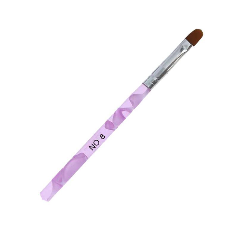 Sun Garden Nails 4 tlg. Set Gelpinsel aus Rotmarderhaar - Rounded Hotsell