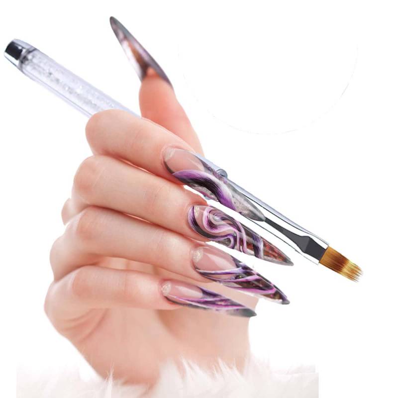 Sun Garden Nails Nailart Gelpinsel aus Echthaar - Ombre Pinsel im Angebot