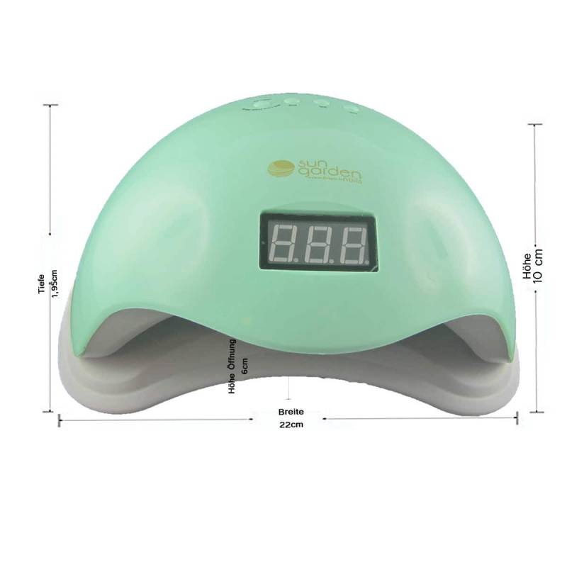 Sun Garden Nails CCFL-LED UV Lampe für Nägel mit Sensor und Timer 48W - Sun5 Fabrikpreis