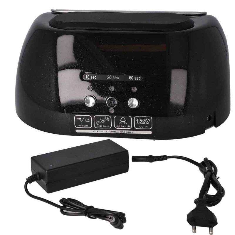 Sun Garden Nails CCFL-LED UV Lampe für Nägel mit Sensor, Timer und Handauflage 48W - K18 Schwarz Großer Ausverkauf