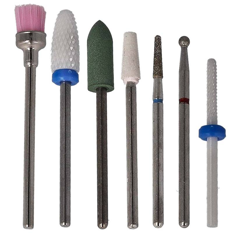 Sun Garden Nails 7tlg. Bit Set Nagel Fräser Aufsätze - Set 6 Vatertagsangebot