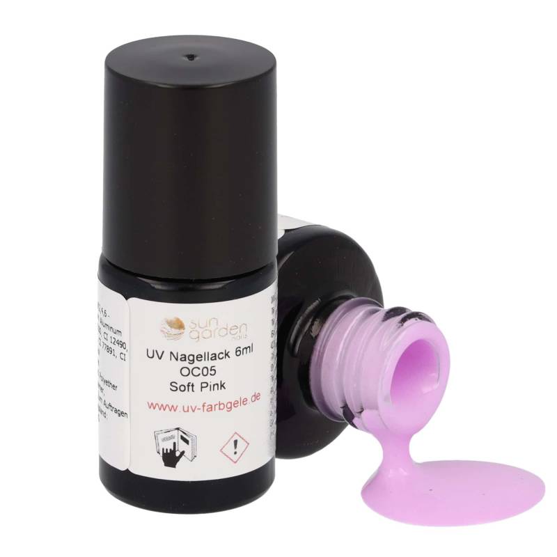 Sun Garden Nails UV Nagellack 6ml - One Coat Line - rosa & pink Töne