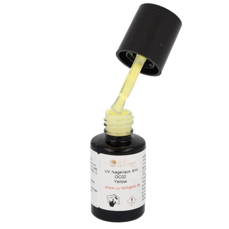 Sun Garden Nails UV Nagellack 6ml - One Coat Line - grün & gelb Töne Online Outlet