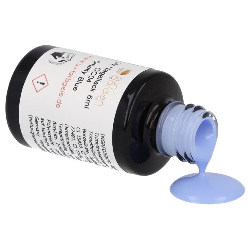 Sun Garden Nails UV Nagellack 6ml - One Coat Line - blau & braun Töne Zeitlich begrenztes Angebot