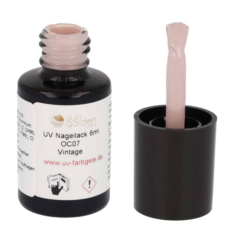 Sun Garden Nails UV Nagellack 6ml - One Coat Line - nude Töne Blitzangebot
