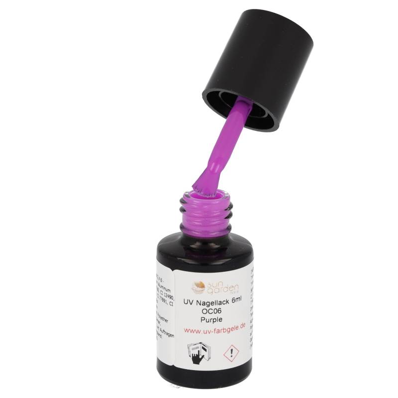 Sun Garden Nails UV Nagellack 6ml - One Coat Line - lila Töne Große Rabatte