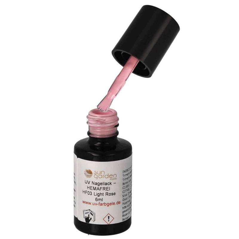 Sun Garden Nails UV Nagellack 6ml - HEMA-FREI - Pink & Lila Töne Räumungsverkauf