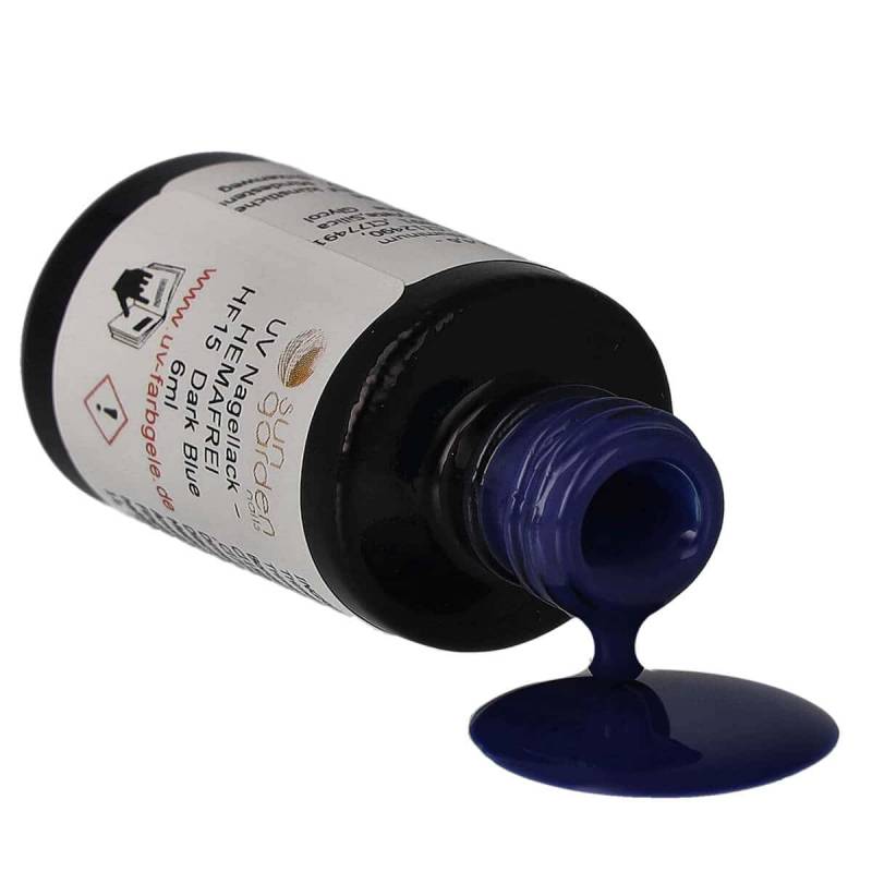 Sun Garden Nails UV Nagellack 6ml - HEMA-FREI - Blau Töne Super Sparpreis