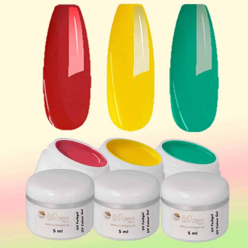 Sun Garden Nails UV Gel Starterset - MARYLAND - Nail Set Bis zu 60% Rabatt