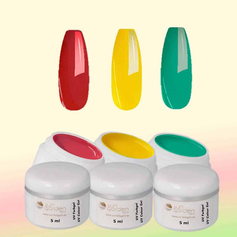 Sun Garden Nails UV Gel Starterset TEXAS - Nagelstudio Set Riesige Rabatte