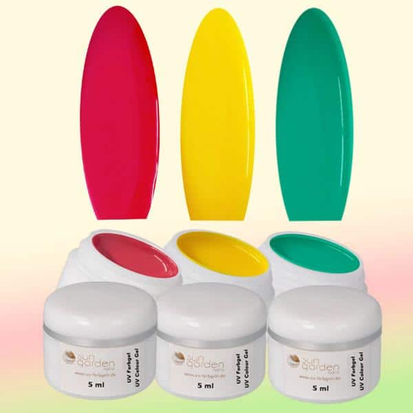 Sun Garden Nails UV Gel & Zubehör Set - GALAXY - Nagelmodellage Kostenloser Versand international