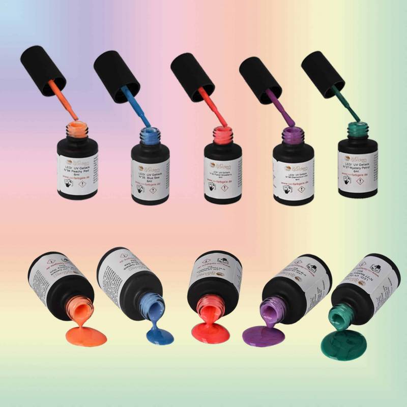 Sun Garden Nails UV Nagellack Gel Set ATHEN + UV GERÄT Fabrikladen