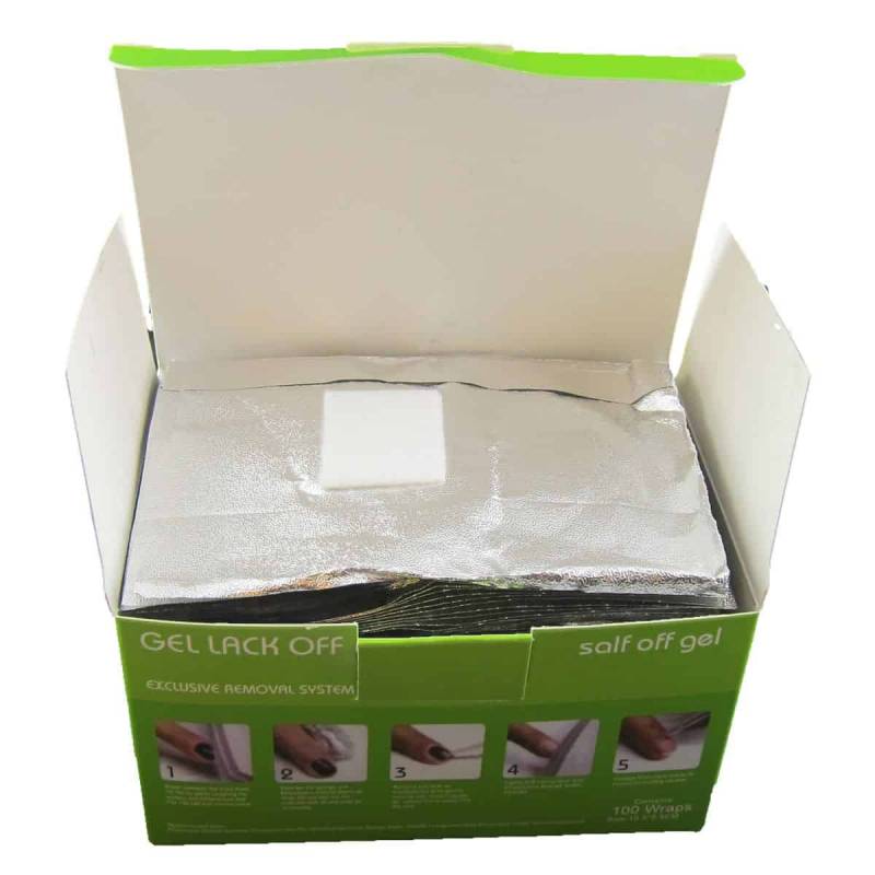 Sun Garden Nails UV Nagellackentferner Pads 100 Stück Blitzverkäufe