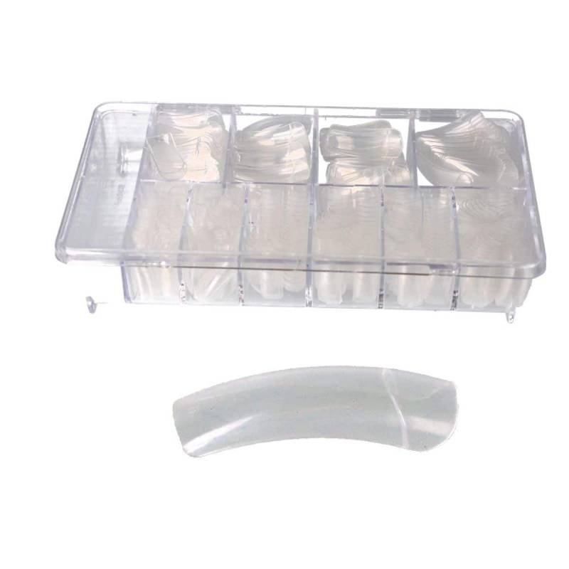 Sun Garden Nails Nageltips - Nail Tips A 500 Transparent in Tipbox Großer Ausverkauf