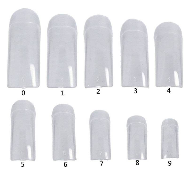 Sun Garden Nails Nageltips - Nail Tips A 500 Transparent in Tipbox Großer Ausverkauf