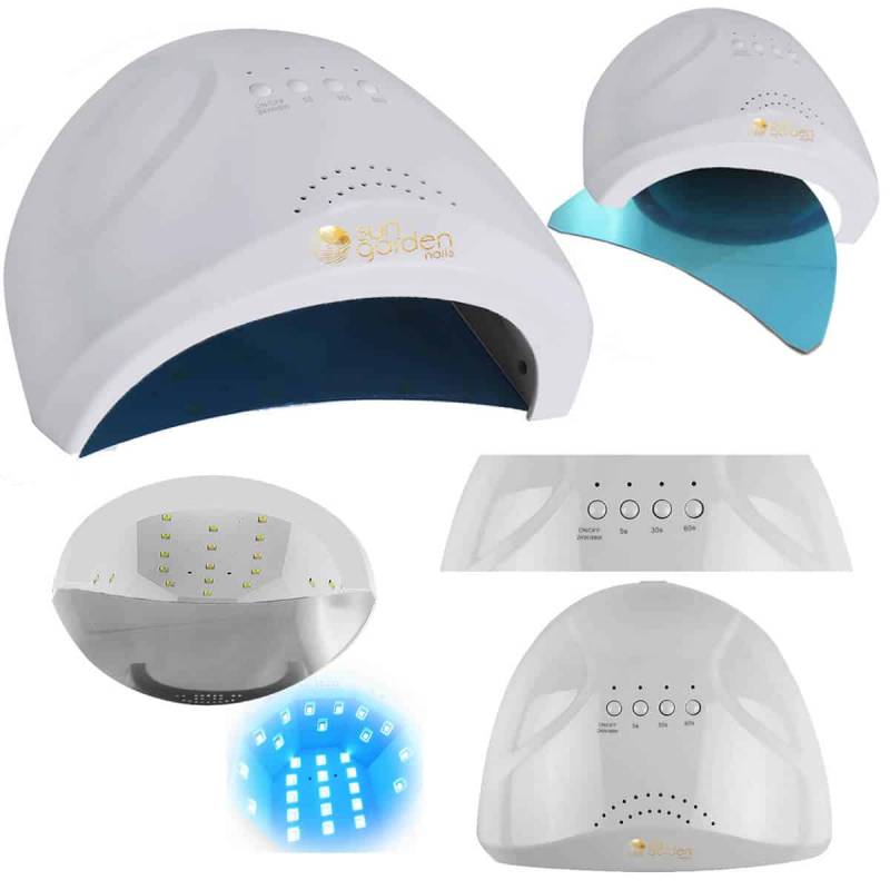Sun Garden Nails UV Nagellack Gel - SET 2 + UV Aufbaugel Transparent Nur für heute