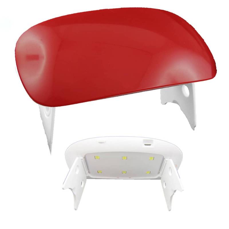 Sun Garden Nails Kleine UV Nagellampe 6 W faltbar - Sun Mini Rot