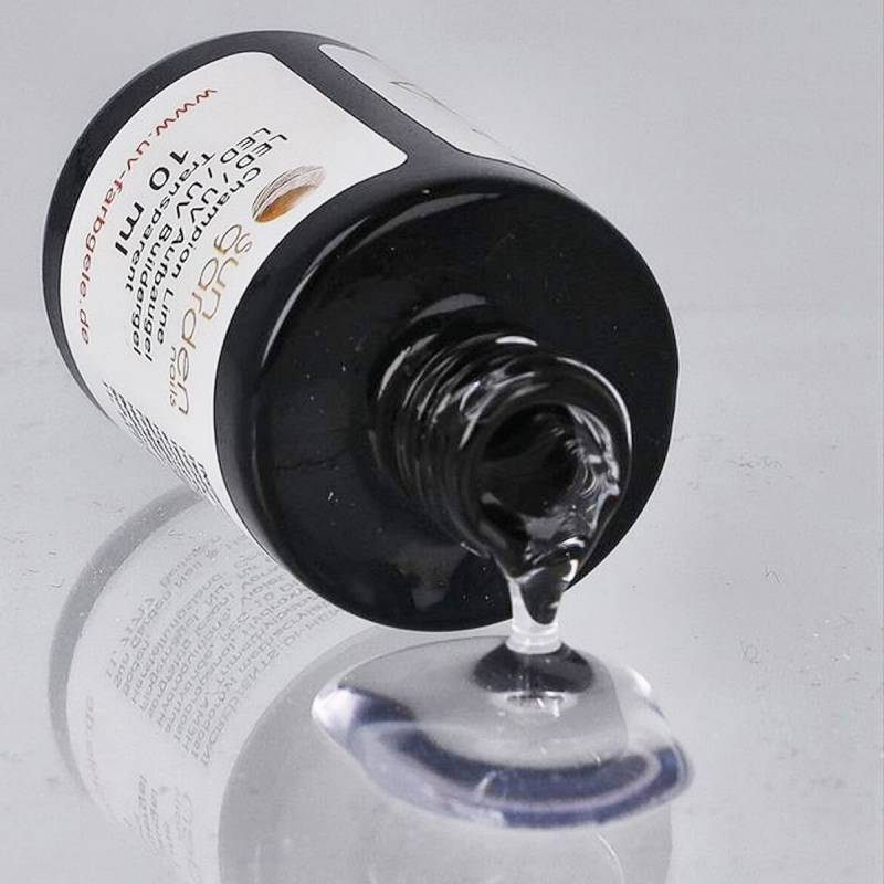 Sun Garden Nails 10ml UV Aufbaugel Transparent - Pinselflasche 50% Rabatt für begrenzte Zeit