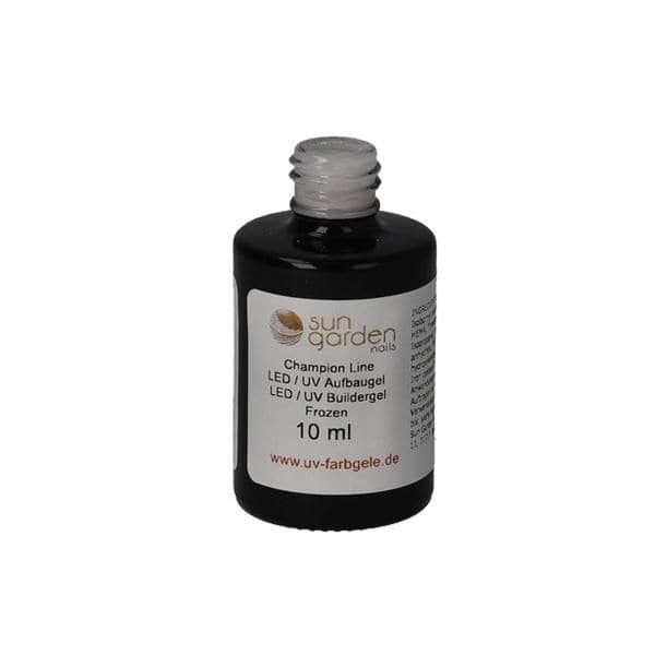 Sun Garden Nails 10ml UV Aufbaugel Frozen - Pinselflasche Auslauf