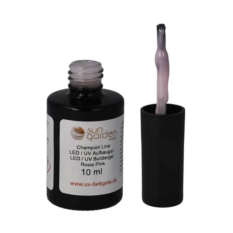 Sun Garden Nails 10ml UV Aufbaugel Rosie Pink - Pinselflasche Günstiger Verkauf