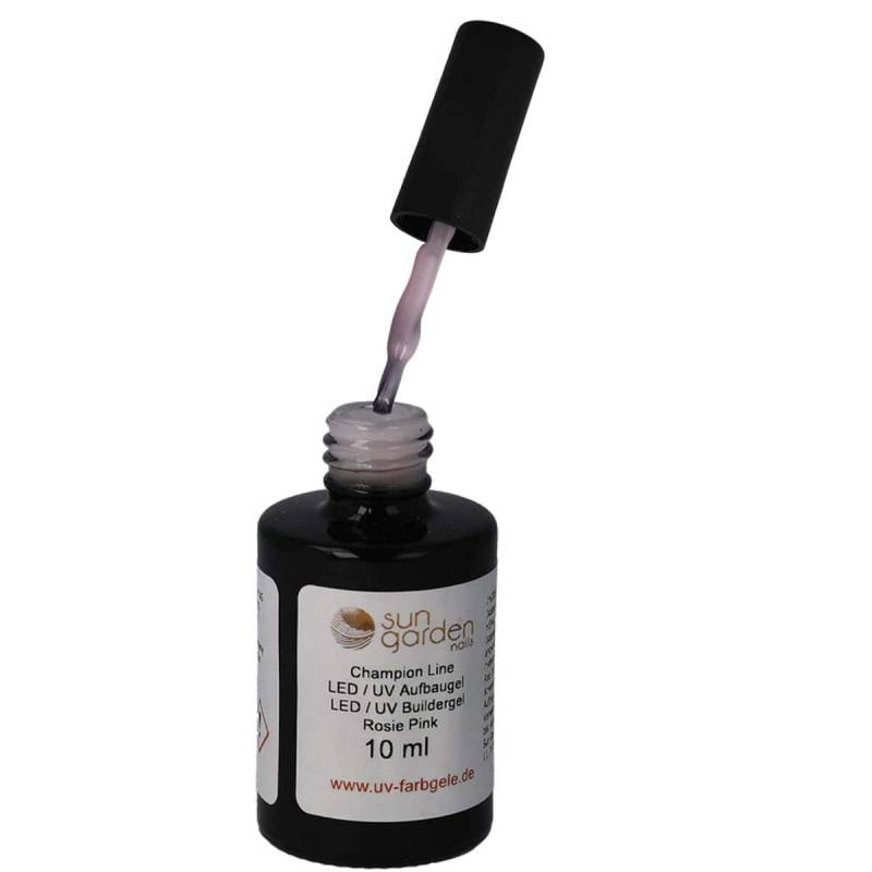 Sun Garden Nails 10ml UV Aufbaugel Rosie Pink - Pinselflasche Günstiger Verkauf