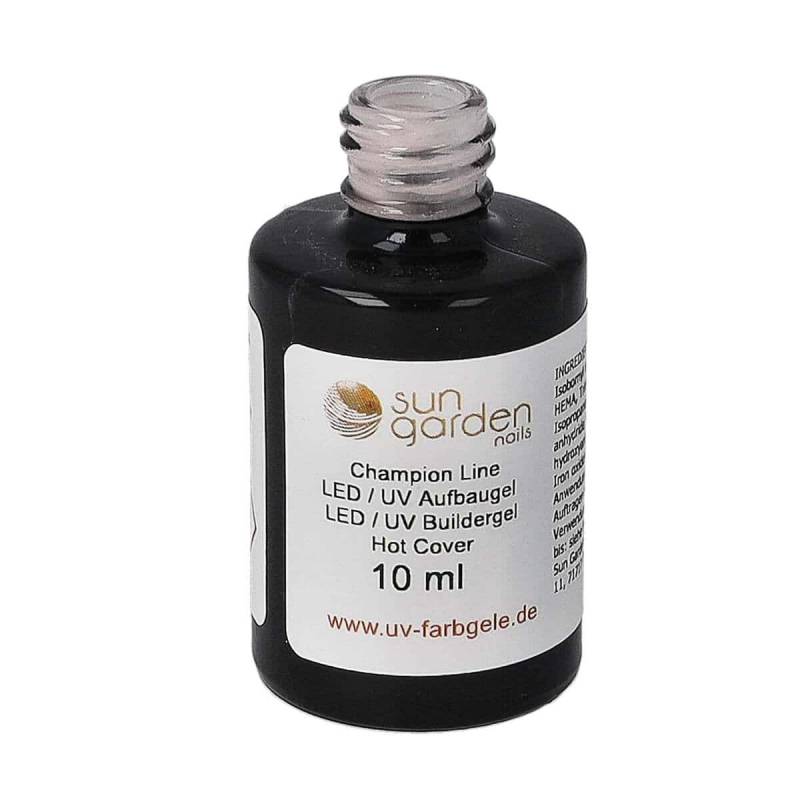 Sun Garden Nails 10ml UV Aufbaugel Hot Cover - Pinselflasche Kostenloser Versand
