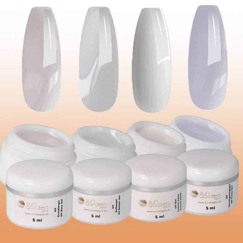 Sun Garden Nails UV Gel Starterset - KLEIN - Gelnägel Set Fabrikpreis