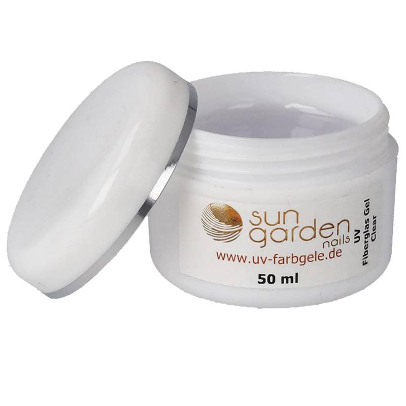 Sun Garden Nails UV Fiberglas Gel Aufbaugel Klar Lagerräumung