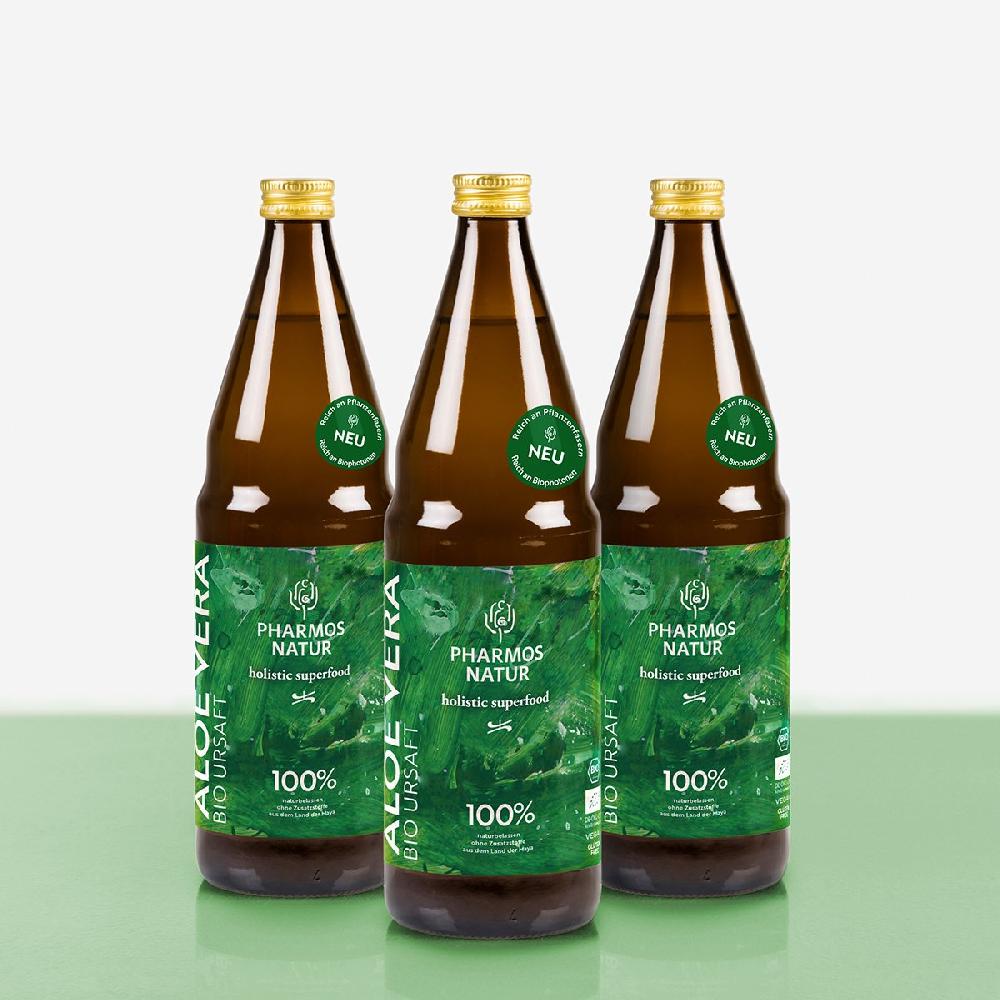Pharmos Natur Aloe Vera BioUrsaft Kurpackung Letzter Tag