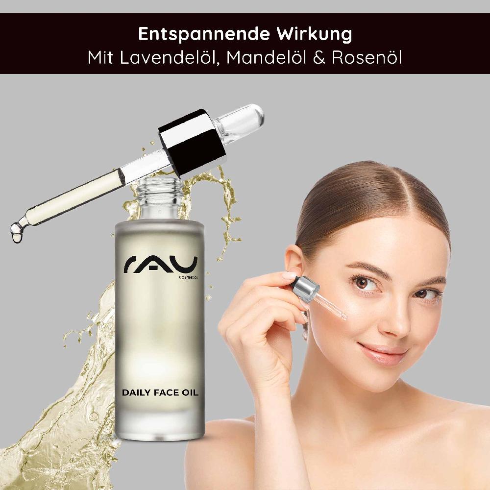 Rau Cosmetics Daily Face Oil 30 ml Pflegendes Gesichts-Öl für die Nacht mit Lavendel JETZT KAUFEN