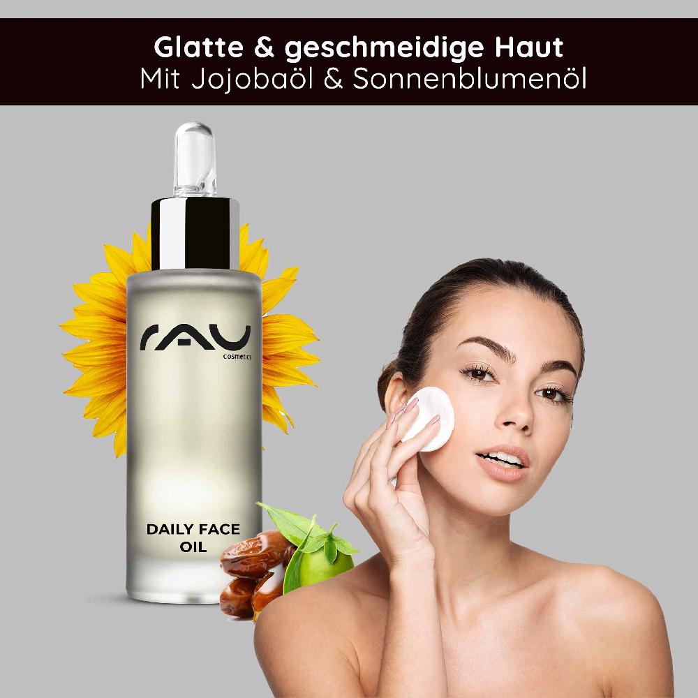 Rau Cosmetics Daily Face Oil 30 ml Pflegendes Gesichts-Öl für die Nacht mit Lavendel JETZT KAUFEN