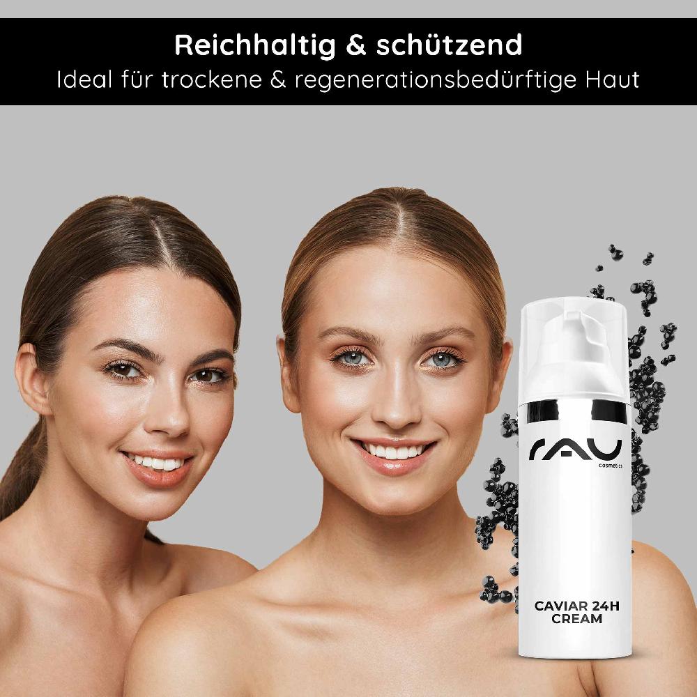 Rau Cosmetics Caviar 24h Cream 50 ml Hautpflege mit Caviar Extrakt Neueste Stile
