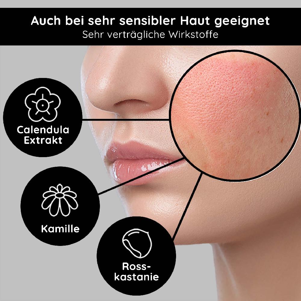Rau Cosmetics Anti Redness Couperose Serum 50 ml bei Rosacea - wirkt Rötungen entgegen Zeitbegrenzte Promotion