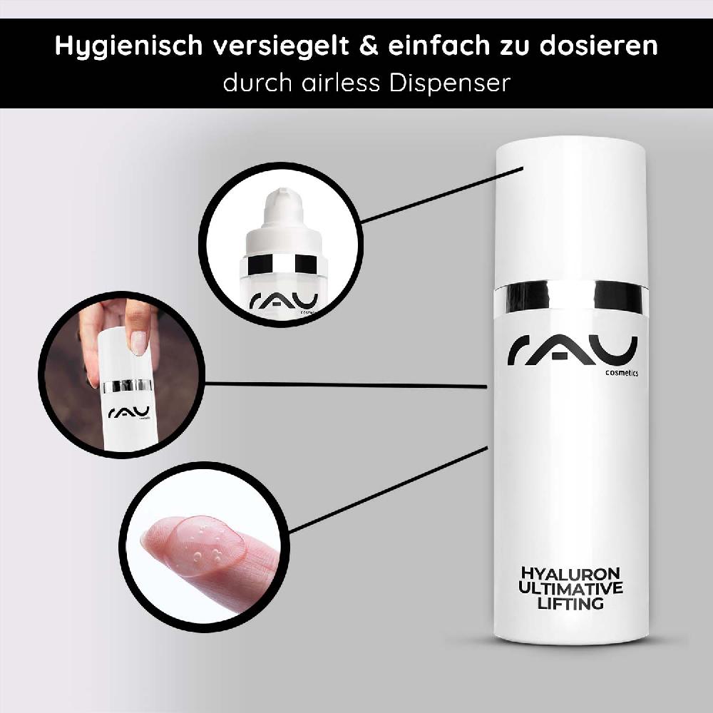 Rau Cosmetics Hyaluron Ultimative Lifting 50 ml Hyaluron Lifting Gel für trockene Haut Sonderangebot der Fabrik