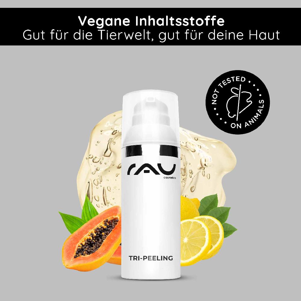 Rau Cosmetics Tri-Peeling 50 ml Enzym- & Fruchtsäurepeeling Riesige Rabatte