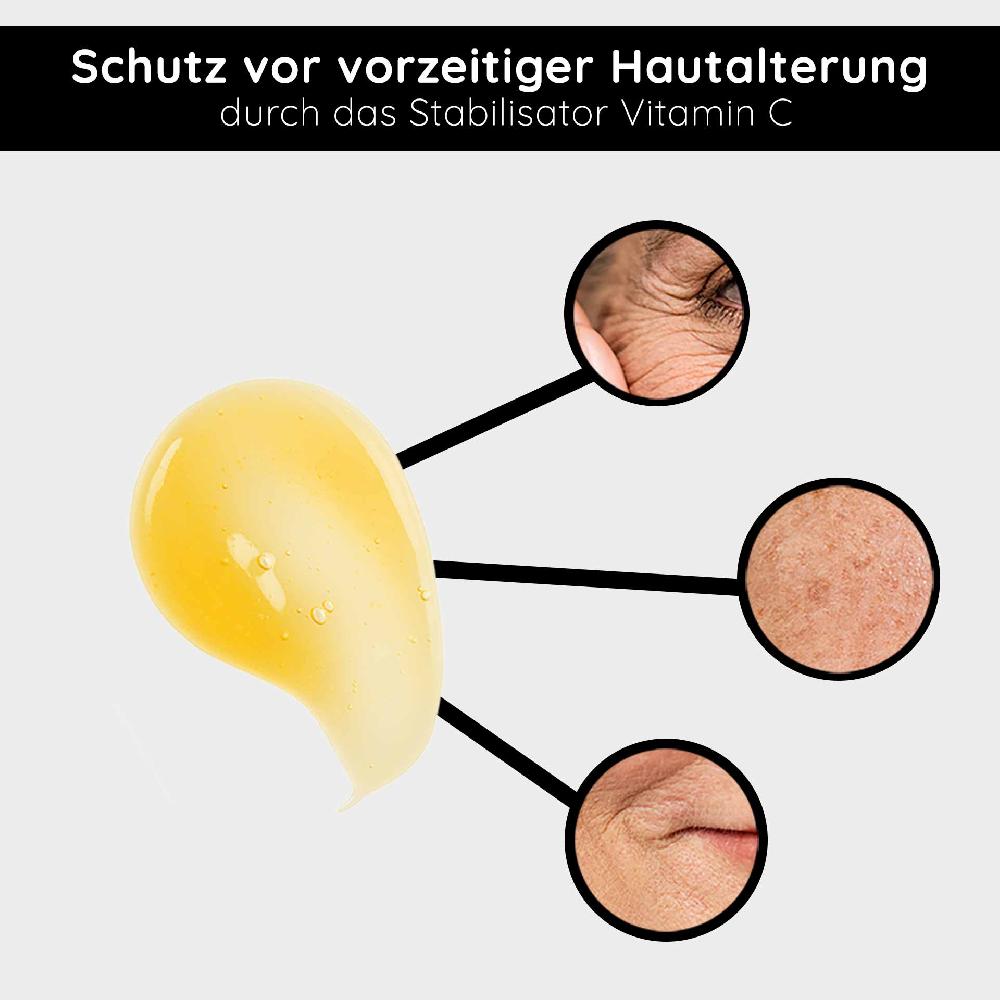 Rau Cosmetics Triple Vitamin C Serum Roll-On 10 ml mit 11 % Vitamin C Säuren Clearance-Verkauf