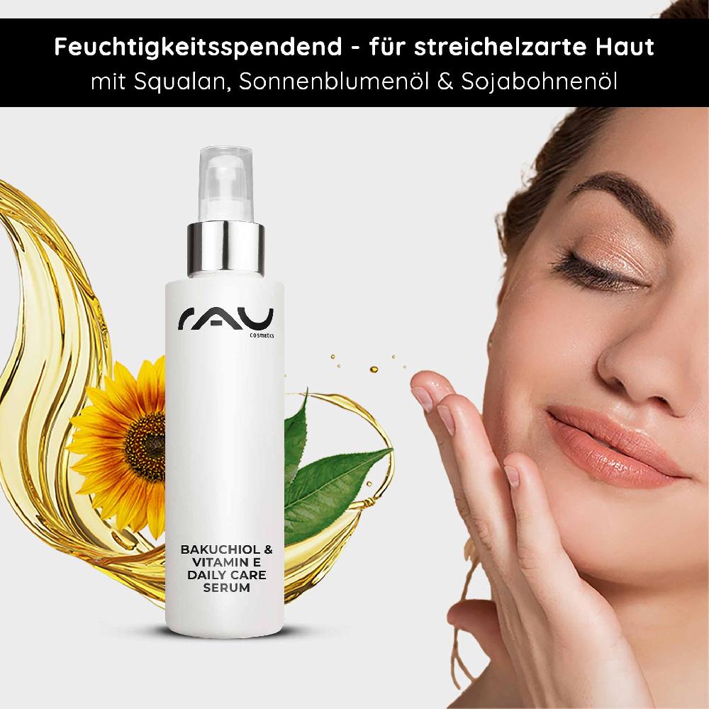 Rau Cosmetics Bakuchiol & Vitamin E Daily Care Serum 100 ml Anti-Aging 2025