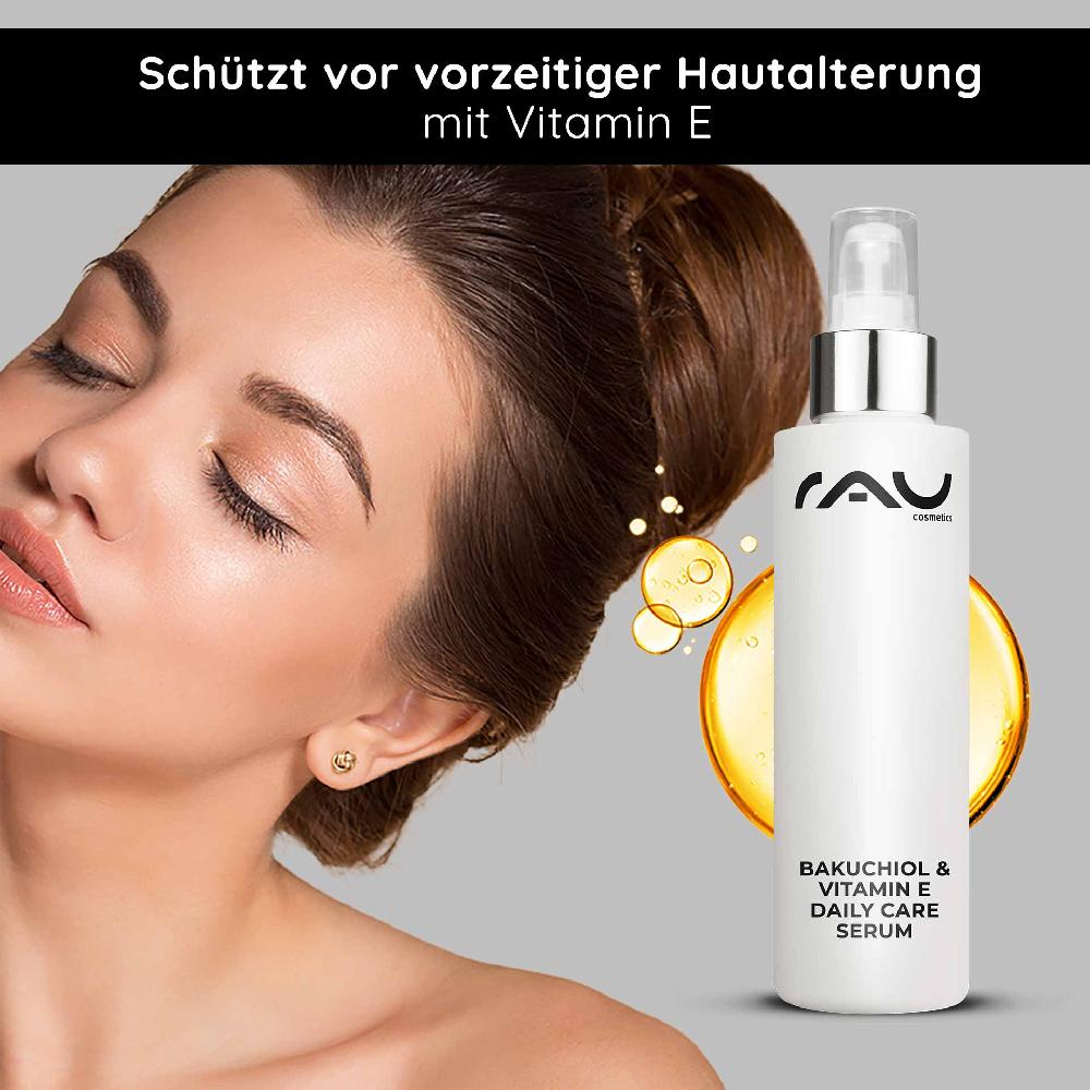 Rau Cosmetics Bakuchiol & Vitamin E Daily Care Serum 100 ml Anti-Aging 2025