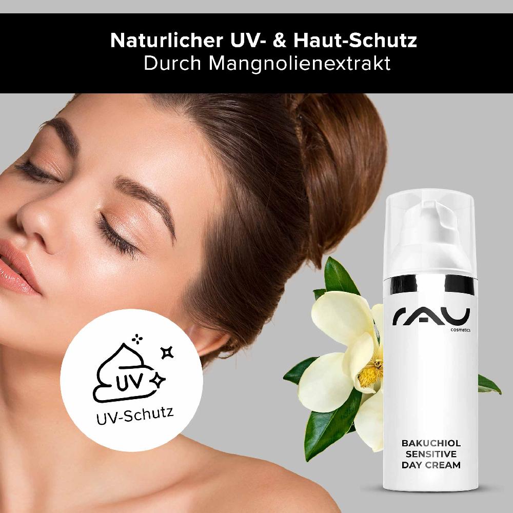Rau Cosmetics Bakuchiol Sensitive Day Cream 50 ml leichte Tagescreme Online