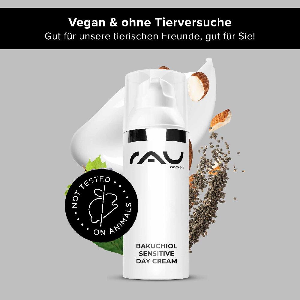 Rau Cosmetics Bakuchiol Sensitive Day Cream 50 ml leichte Tagescreme Online