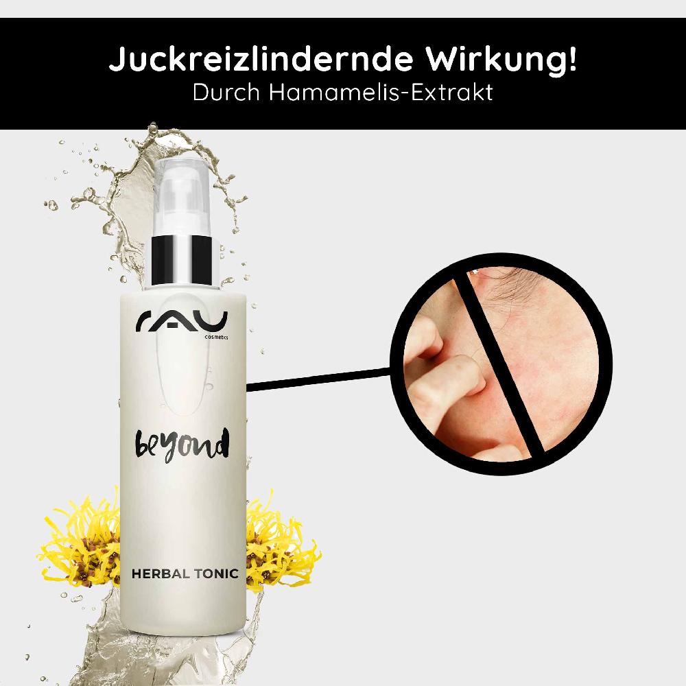 Rau Cosmetics Beyond Herbal Tonic 200 ml Naturkosmetik Toner Schlussverkauf