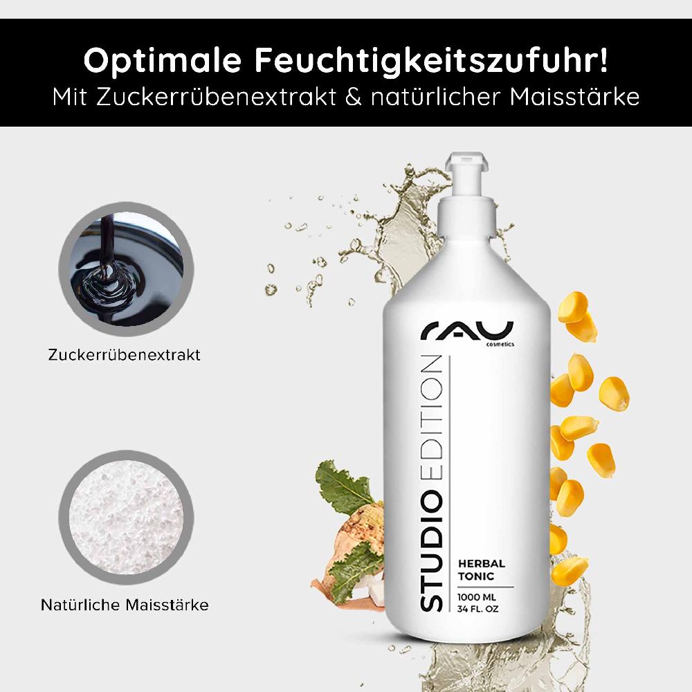 Rau Cosmetics Beyond Herbal Tonic 1000 ml Gesichtswasser Natur Blitzverkäufe