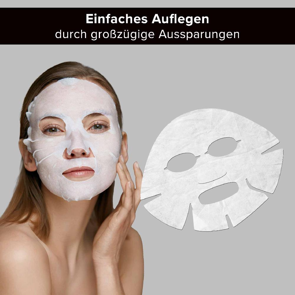Rau Cosmetics Collagen & Hyaluronic Acid Mask Vliesmaske mit Panthenol Rabatt