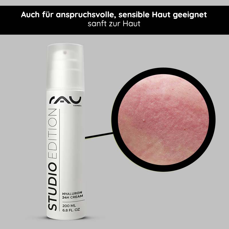 Rau Cosmetics Hyaluron 24h Cream 200 ml mit Sheabutter & Avocadoöl Versandkostenfrei